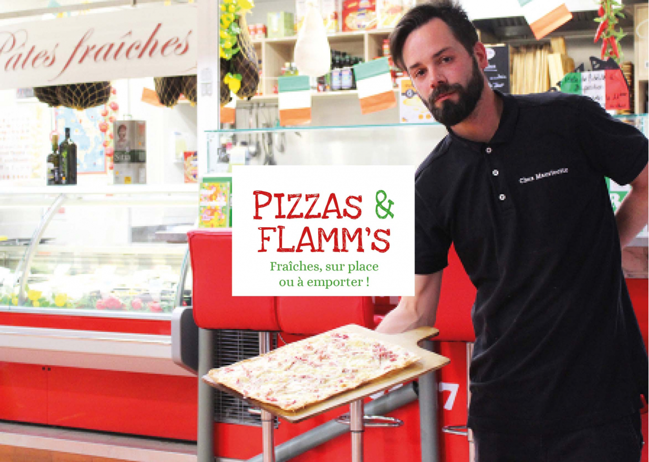 Nos Pizzas & Flamm's !